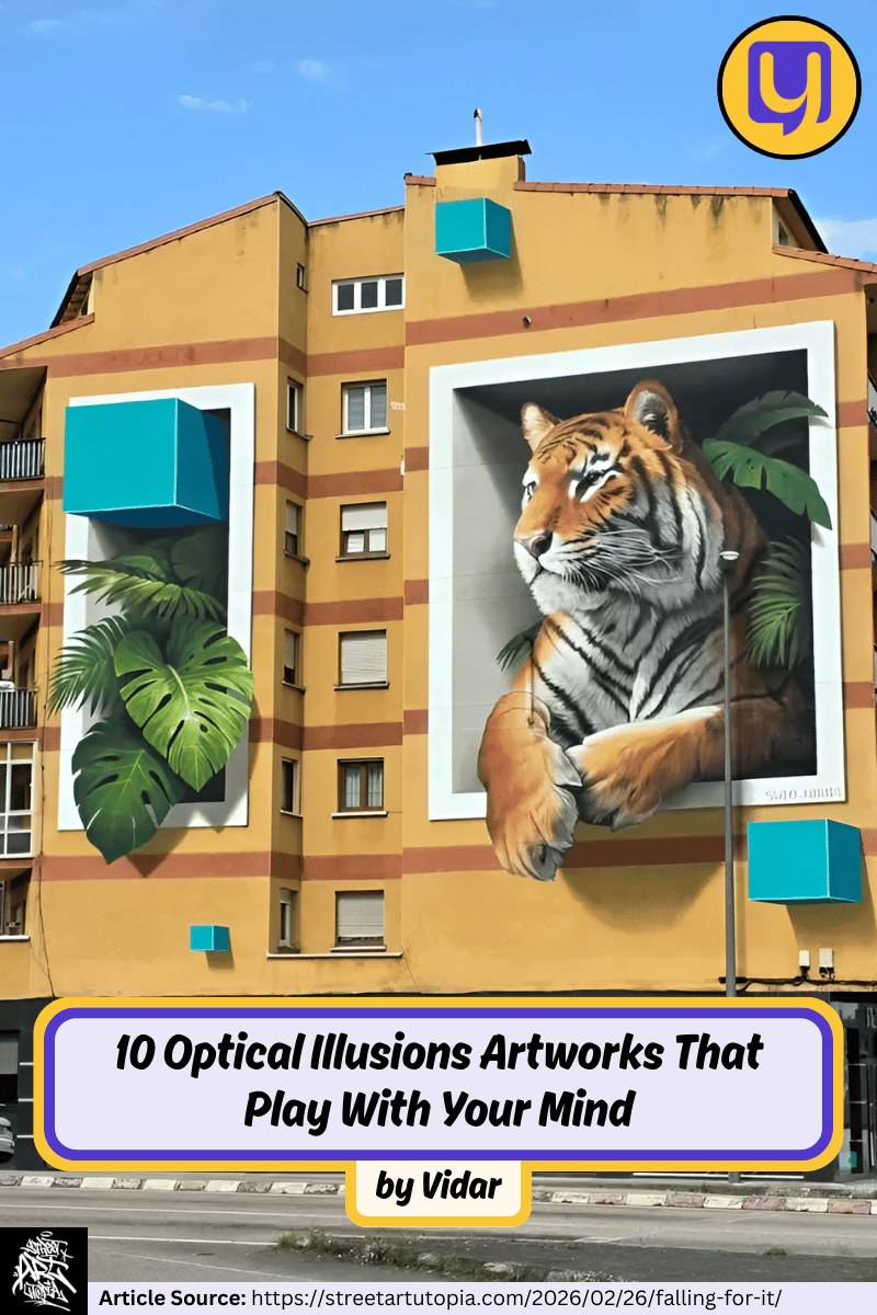 10 Optical Illusions Artworks That Play With Your Mind