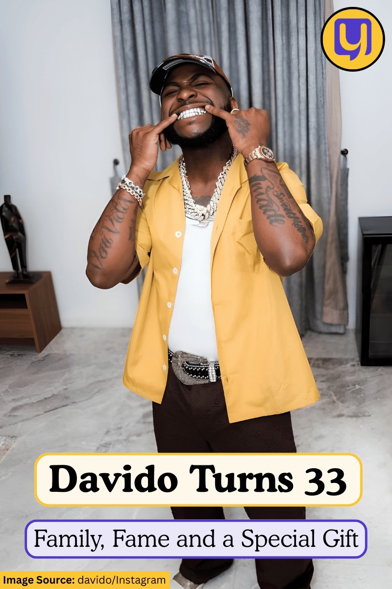 Davido Turns 33: Family, Fame and a Special Gift