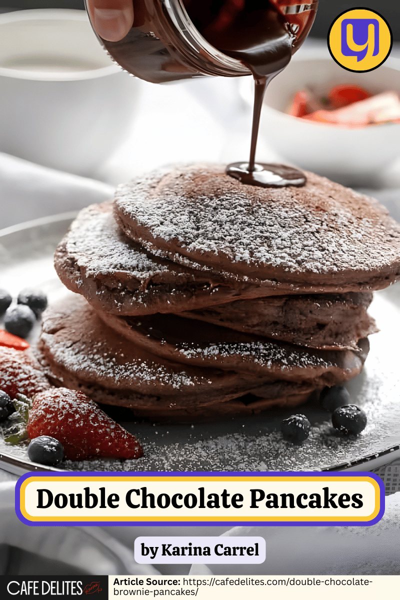 Double Chocolate Pancakes