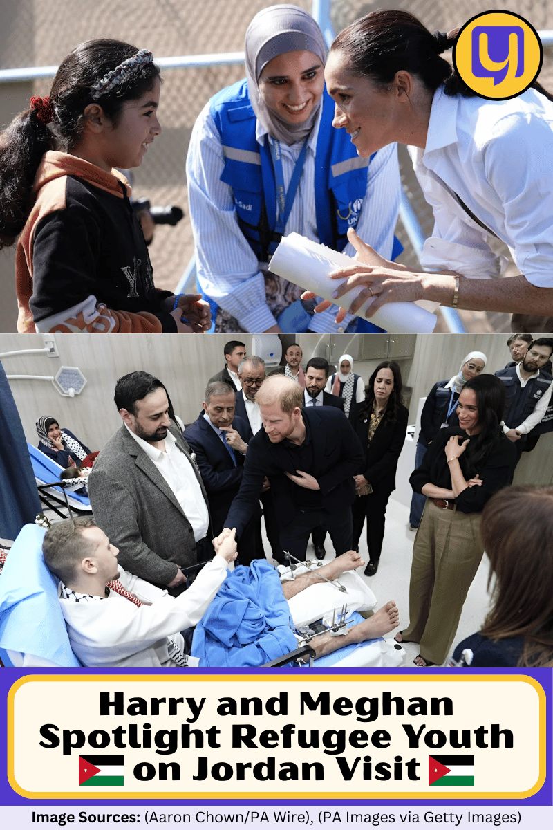 Harry and Meghan Spotlight Refugee Youth on Jordan Visit