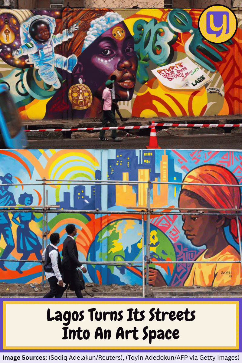 Lagos Turns Its Streets Into An Art Space