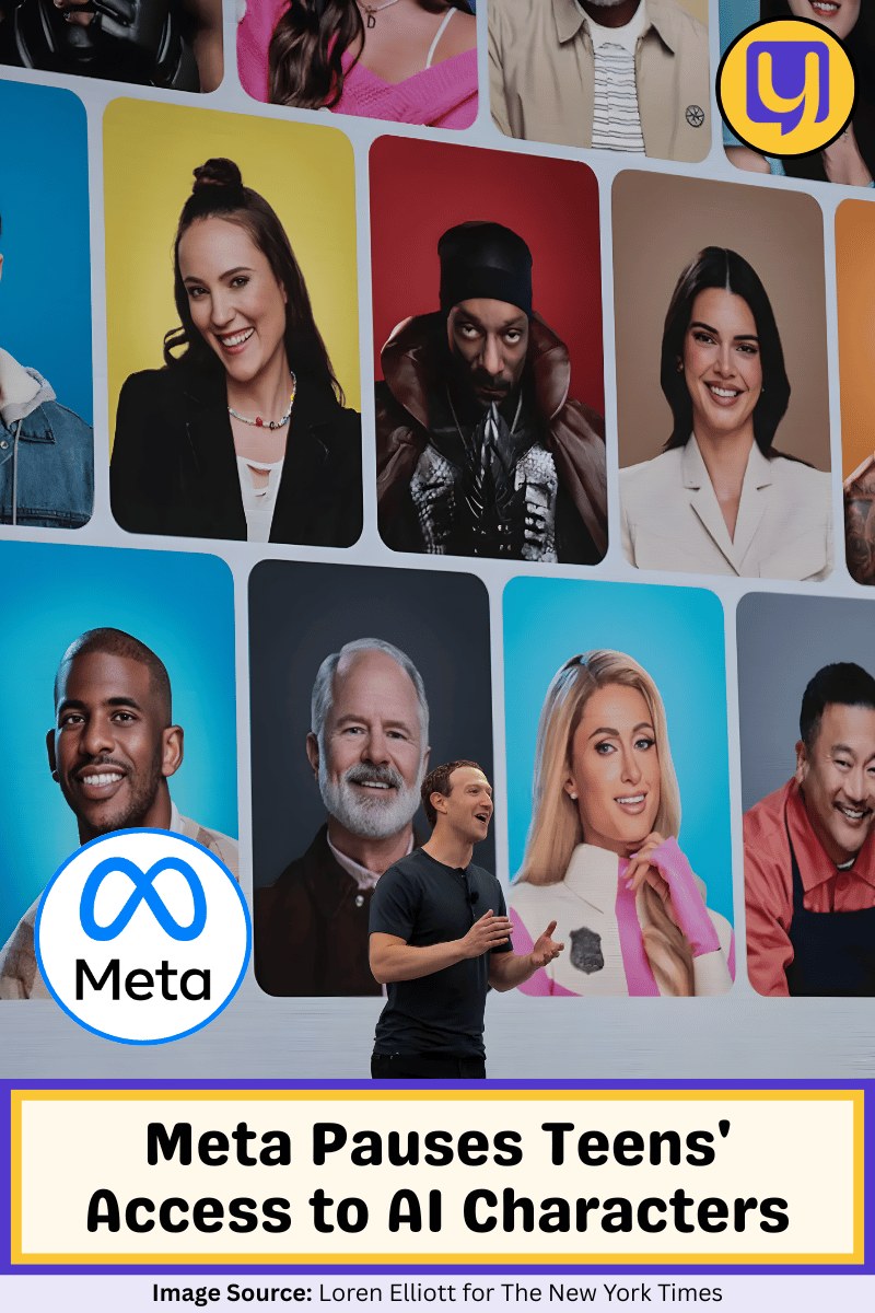 Meta Pauses Teens' Access to AI Characters