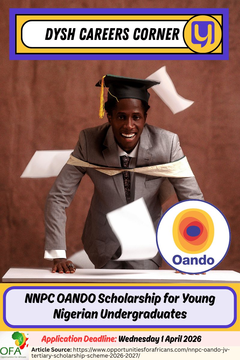 NNPC OANDO Scholarship for Young Nigerian Undergraduates