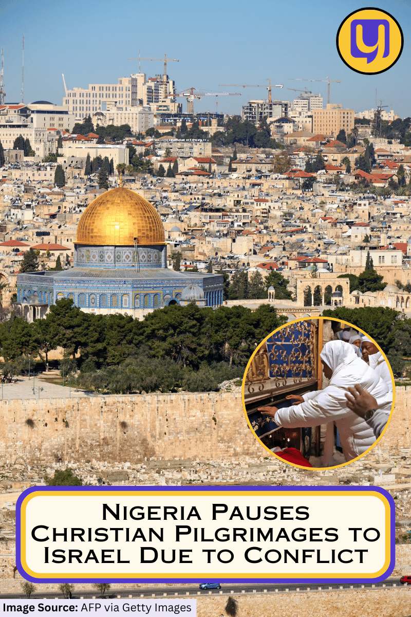 Nigeria Pauses Christian Pilgrimages to Israel Due to Conflict
