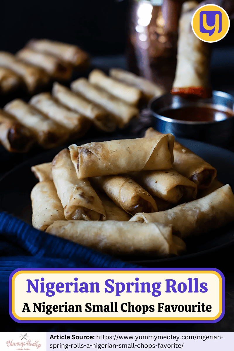 Nigerian Spring Rolls: A Nigerian Small Chops Favourite