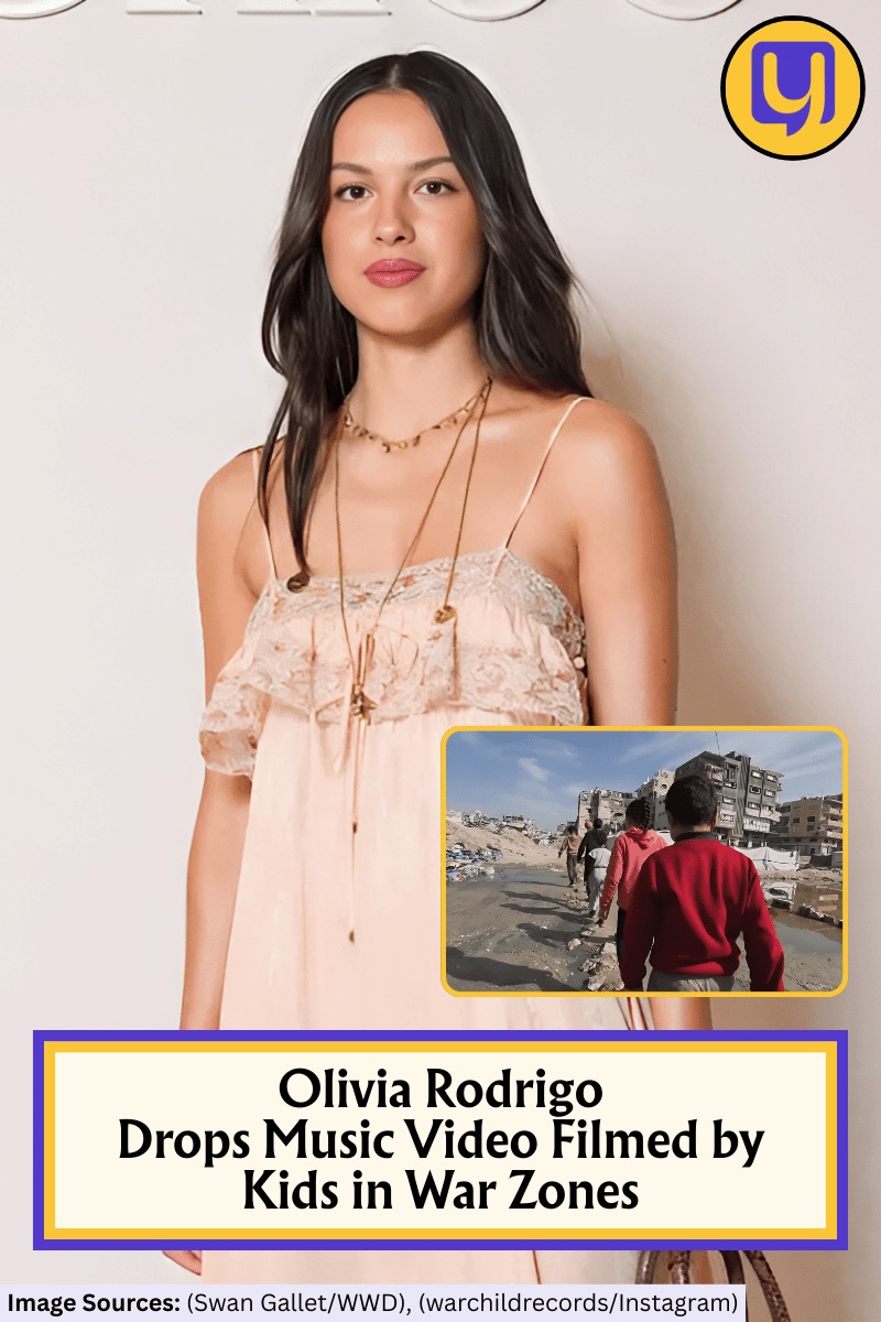 Olivia Rodrigo Drops Music Video Filmed by Kids in War Zones