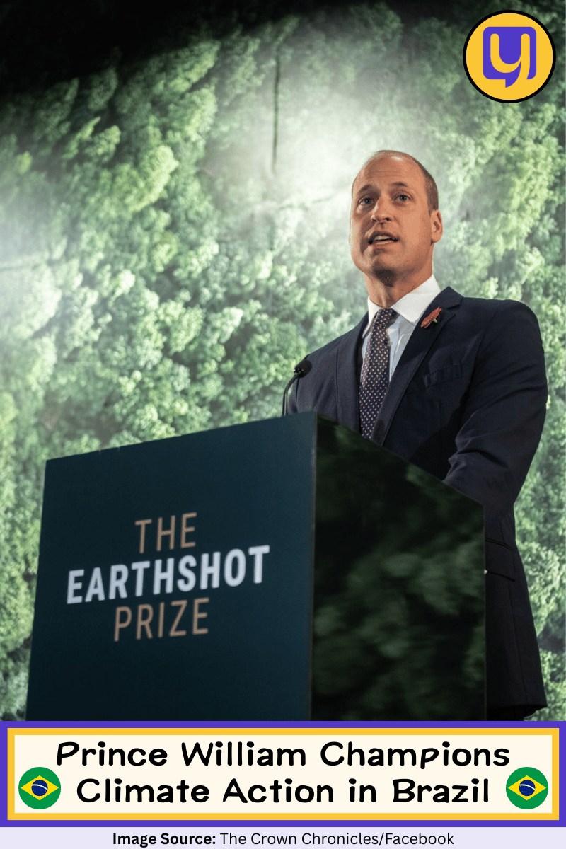 Prince William Champions Climate Action in Brazil