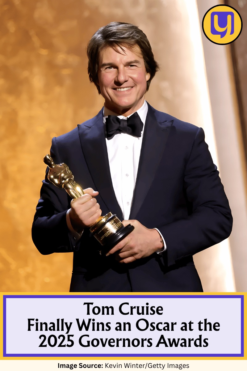 Tom Cruise Finally Wins an Oscar at the 2025 Governors Awards