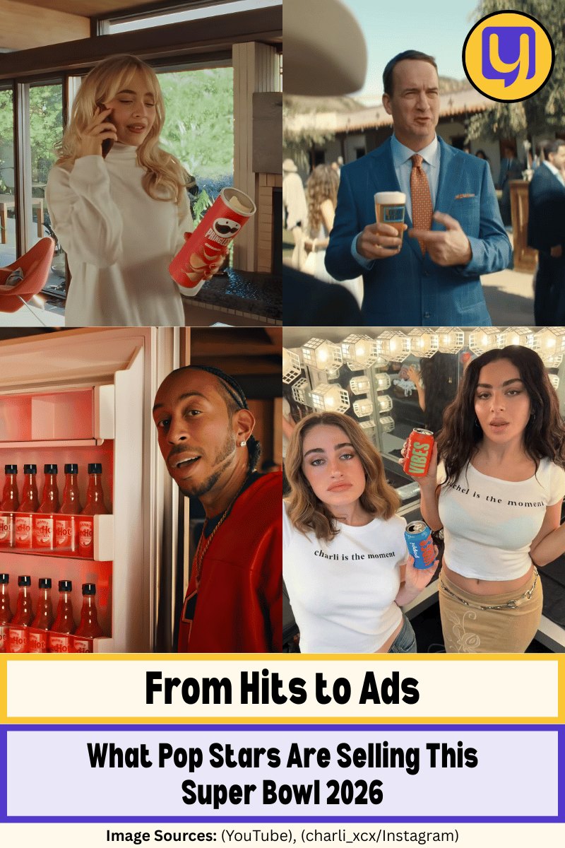 From Hits to Ads: What Pop Stars Are Selling This Super Bowl 2026
